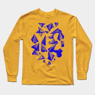 Not so negative space Long Sleeve T-Shirt